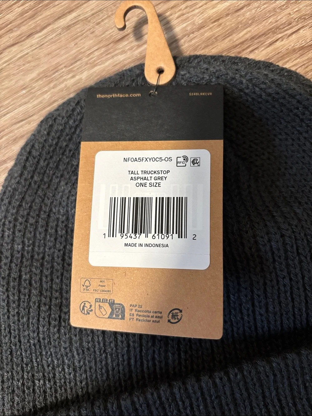 The North Face new tags